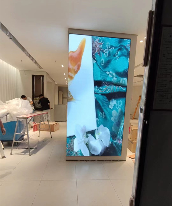 蜀山商场门店转角LED显示屏